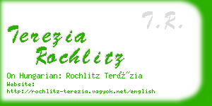 terezia rochlitz business card